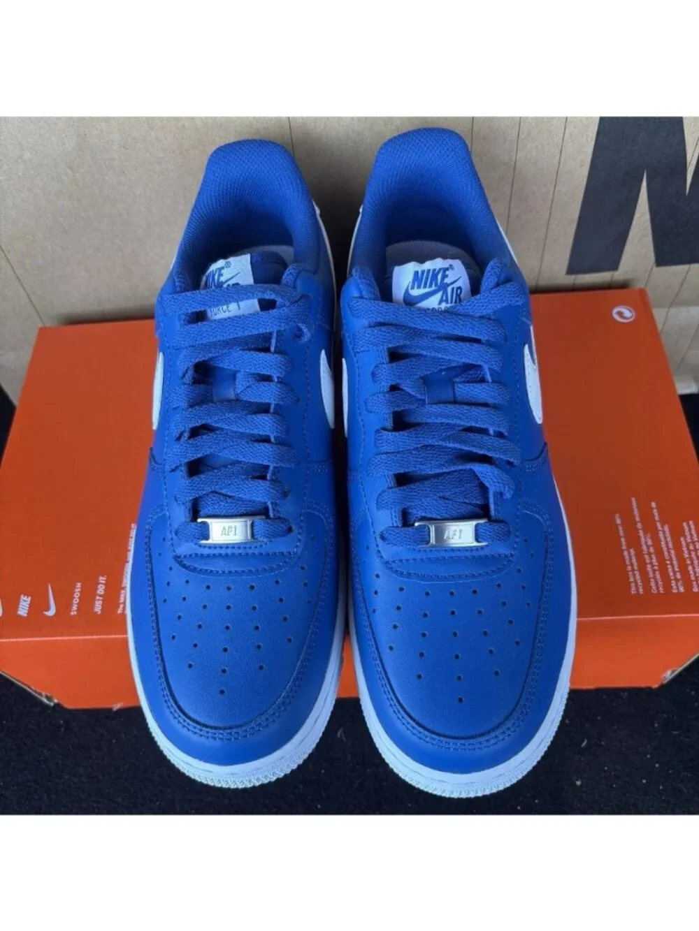 NEW Nike Air Force 1 '07 Low 'College Blue White’ FJ4146-102 Men Size 9